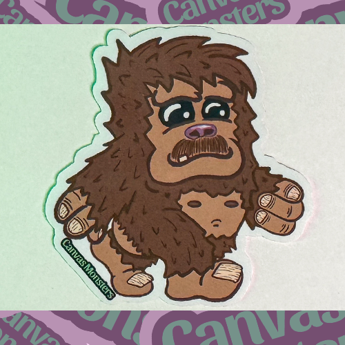Freddie The Sasquatch - Canvas Monsters #404
