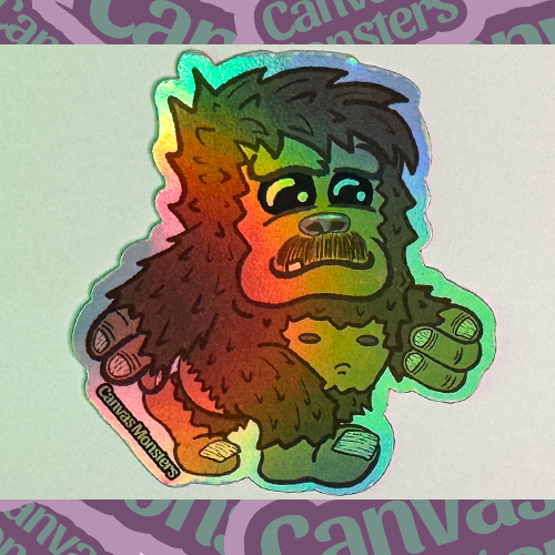 Freddie The Sasquatch - Canvas Monsters #404