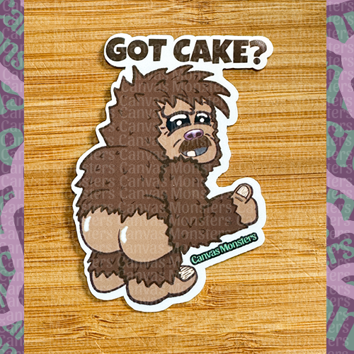 Freddie The Sasquatch - Canvas Monsters #404