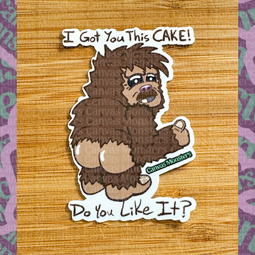 Freddie The Sasquatch - Canvas Monsters #404