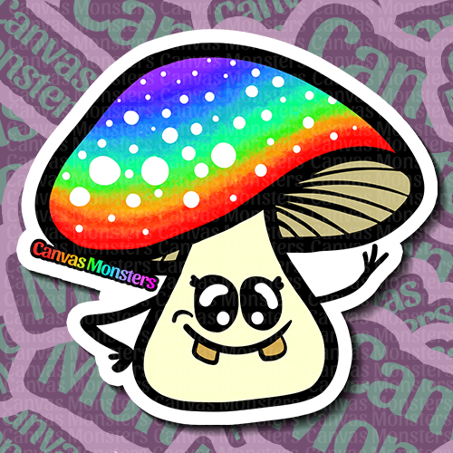Mushy & Shroomi - Canvas Monsters #376