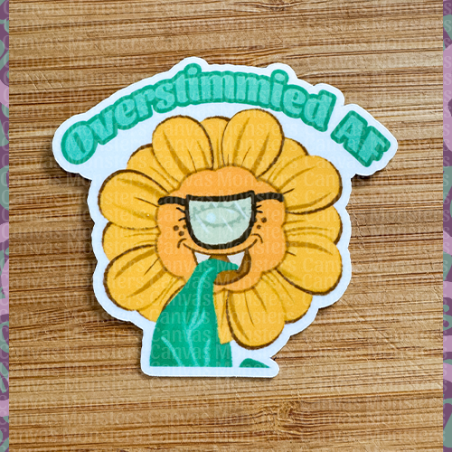 Sunny The Flower - Canvas Monsters #407