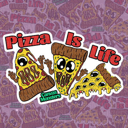 Peet-Za - Canvas Monster #8