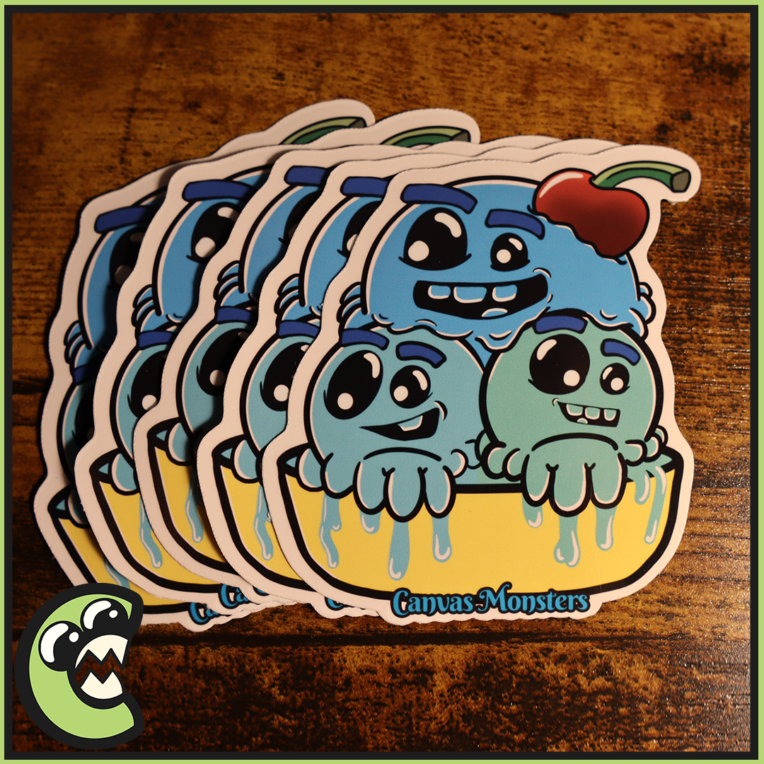Scooper - Canvas Monster #18