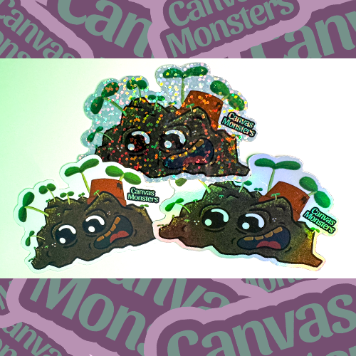 Sprout The Dirt Mound - Canvas Monsters #408