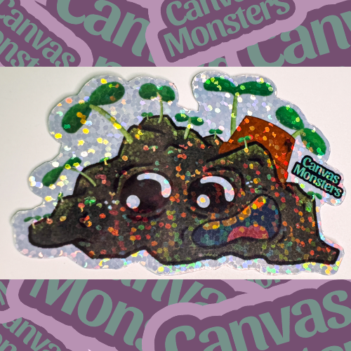 Sprout The Dirt Mound - Canvas Monsters #408