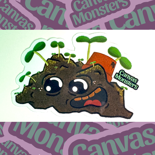 Sprout The Dirt Mound - Canvas Monsters #408