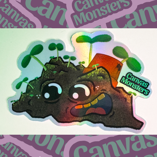 Sprout The Dirt Mound - Canvas Monsters #408