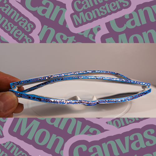 Custom Monster Theme Painted Sunglasses