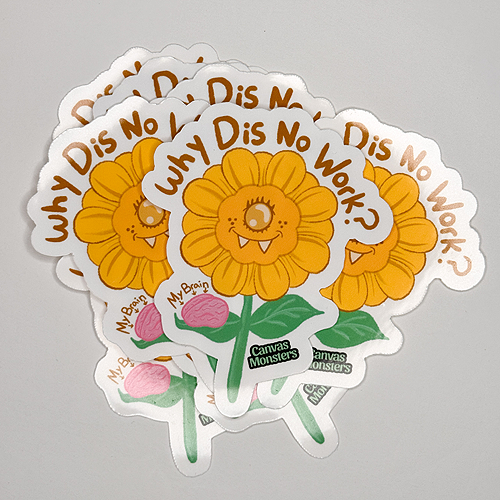 Sunny The Flower - Canvas Monsters #407
