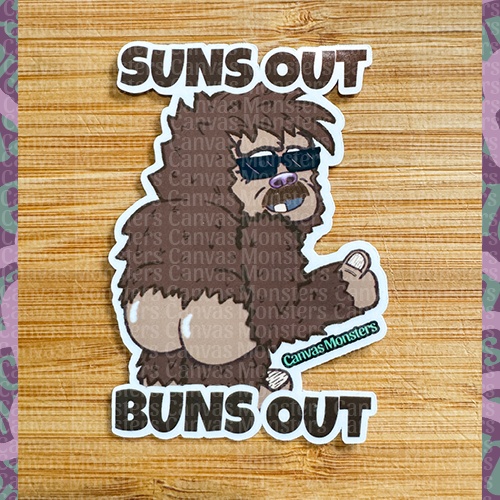 Freddie The Sasquatch - Canvas Monsters #404