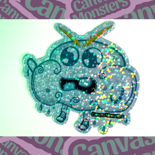 Nimby The Moody Cloud - Canvas Monsters #405