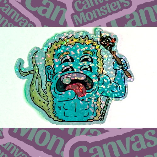 Sticky The Roll For Monster - Canvas Monsters #403