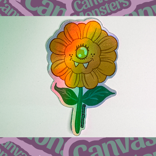 Sunny The Flower - Canvas Monsters #407