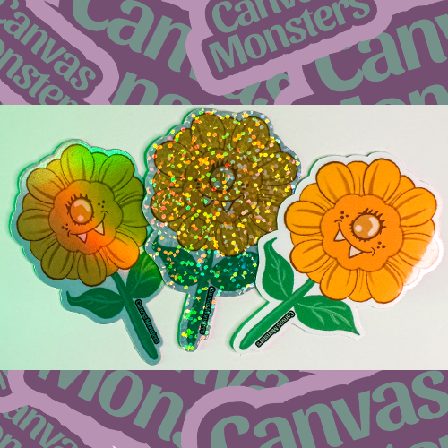 Sunny The Flower - Canvas Monsters #407