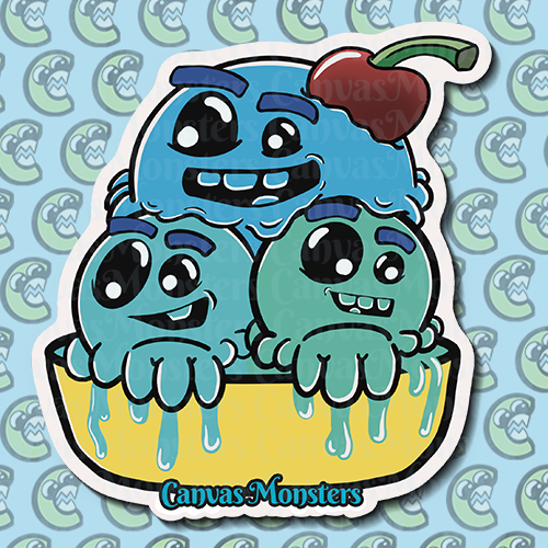 Scooper - Canvas Monster #18