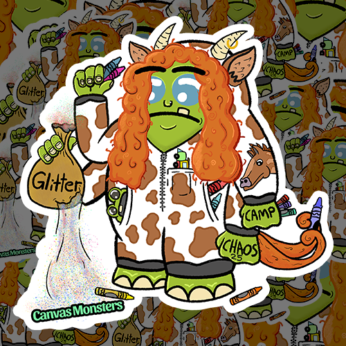 ARTINJEST CHAOS GOBLIN - Canvas Monsters #413