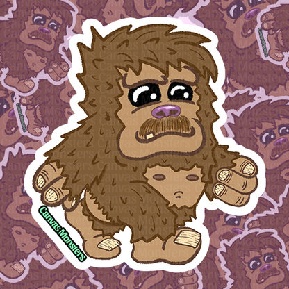 Freddie The Sasquatch - Canvas Monsters #404
