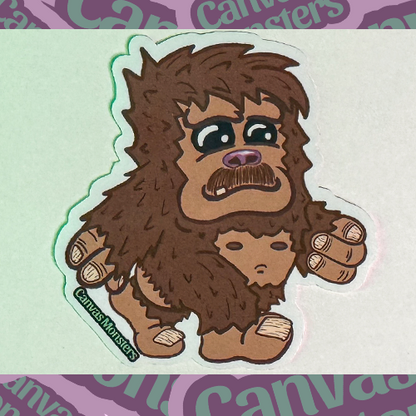 Freddie The Sasquatch - Canvas Monsters #404
