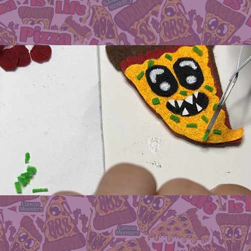 Pizza Is Life - Custom Felt Pennant Banner Trio