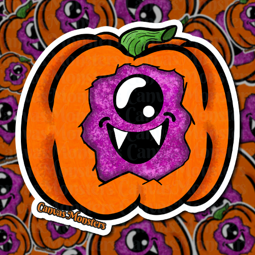 Punkin - Canvas Monster #1