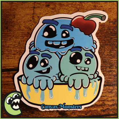 Scooper - Canvas Monster #18