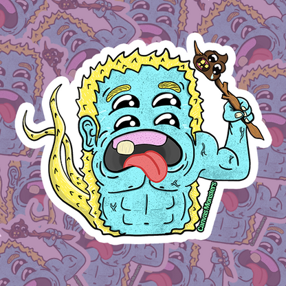 Sticky The Roll For Monster - Canvas Monsters #403