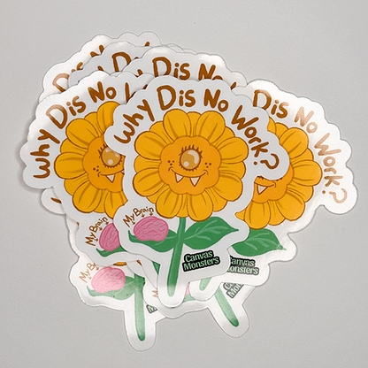 Sunny The Flower - Canvas Monsters #407