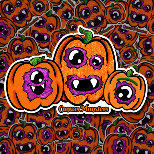 Punkin Trio - Canvas Monsters