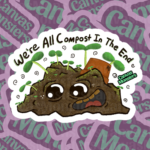 Sprout The Dirt Mound - Canvas Monsters #408